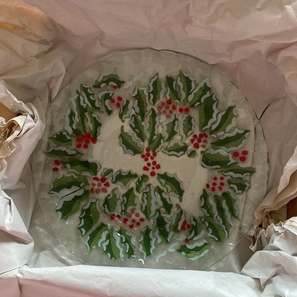 NIB Sydenstricker 1969 Christmas plate
